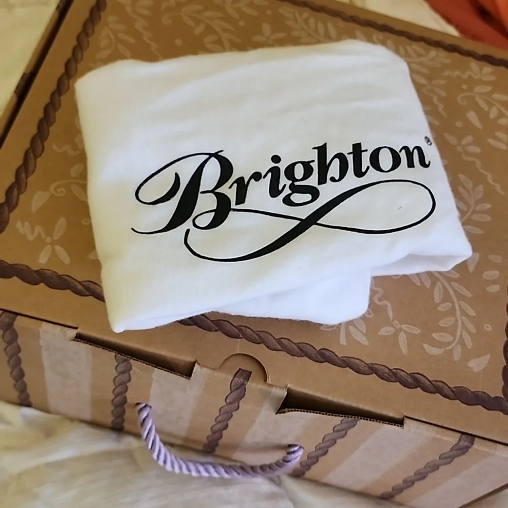 Brighton Leather Backback purse Black